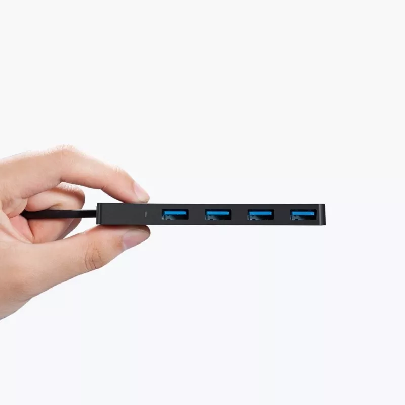 USB-keskitin Anker Innovations A7516016 USB 3.2 Gen 1 Type-A 5000 Mbit/s musta