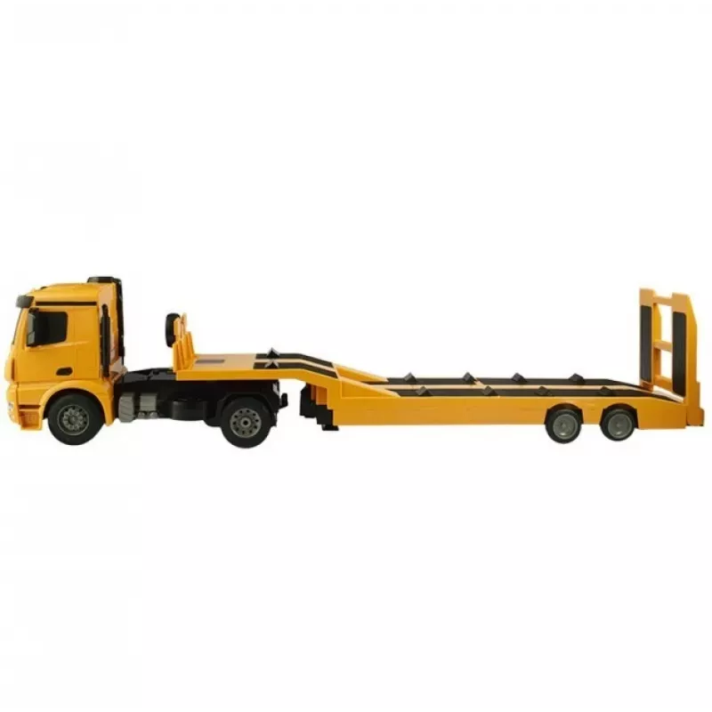 Double E 1/20 mittakaava valmiiksi koottu RC Mercedes-Benz Arocs lavettiyhdistelmä