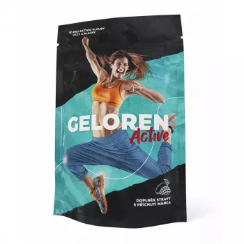 GELOREN Active Mango gelatiinipureskelukarkit 90 kpl / 410 g