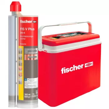 Fischer FIS V Plus 360 S tehokas injektointilaasti, 8 patruunaa