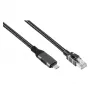 Good Connections Ethernet-kaapeli USB-C RJ45, antrasiitti, 1,0 m