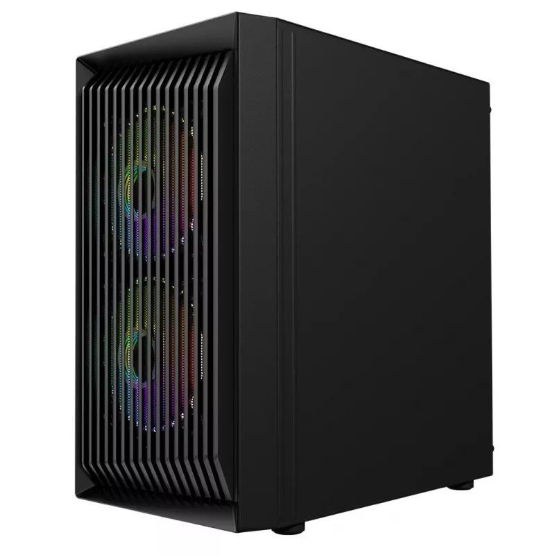Tietokonekotelo Logic Concept Atos AM-ATOS-10-0000000-0002 ATX musta