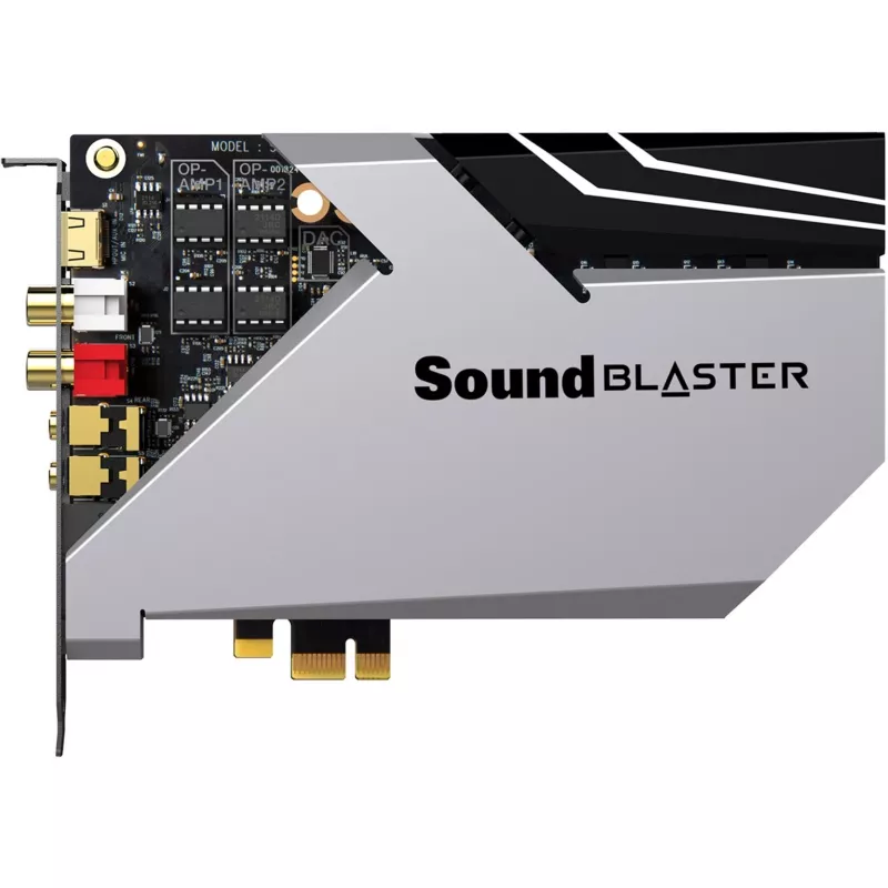Äänikortti Creative Labs SoundBlaster AE-9 — 32-bittinen / 384 kHz toisto ja tallennus