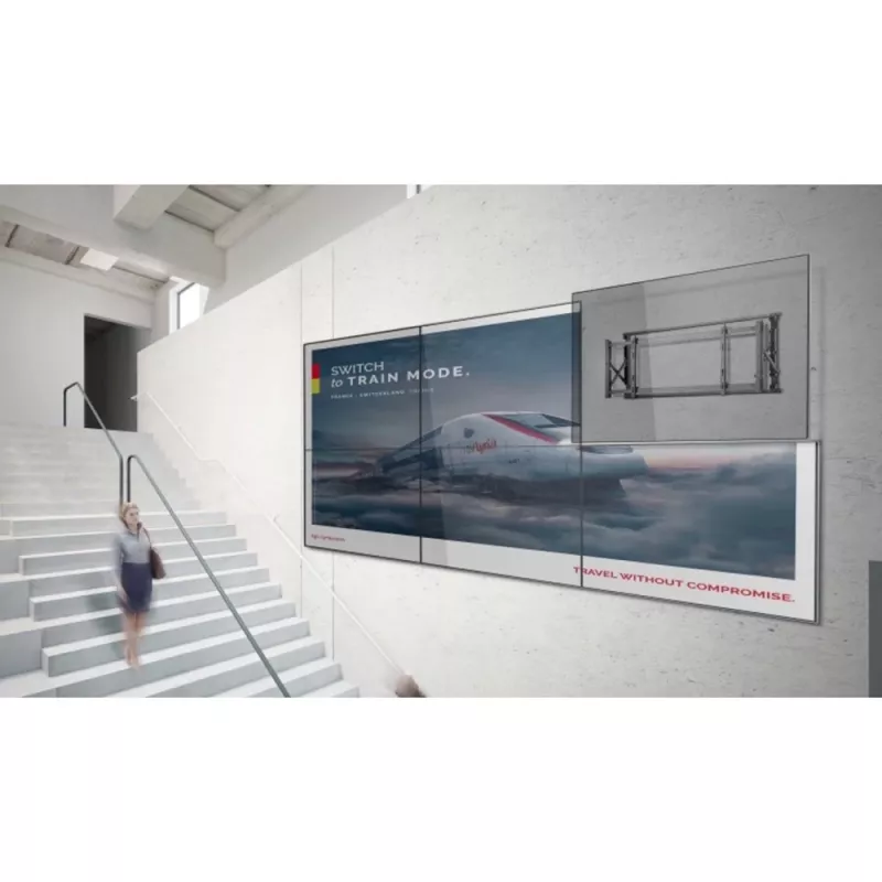 TV-videoseinäkiinnike MACLEAN MC-845 VESA 600x400mm kiinnike näytöille
