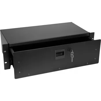 Rack-laatikko Omnitronic SN-3 3U lukolla — 3U rack-asennettava laatikko Omnitronicilta
