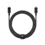 USB-kaapeli Native Union Belt USB 2.0 Type-C–Type-C 2,4 m musta