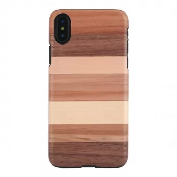 Älypuhelinkotelo man and wood iPhone X/XS:lle — musta suojakotelo
