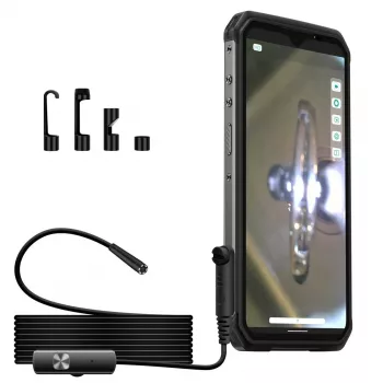 Ulefone uSmart UF-EC endoskooppikamera älypuhelimille, musta