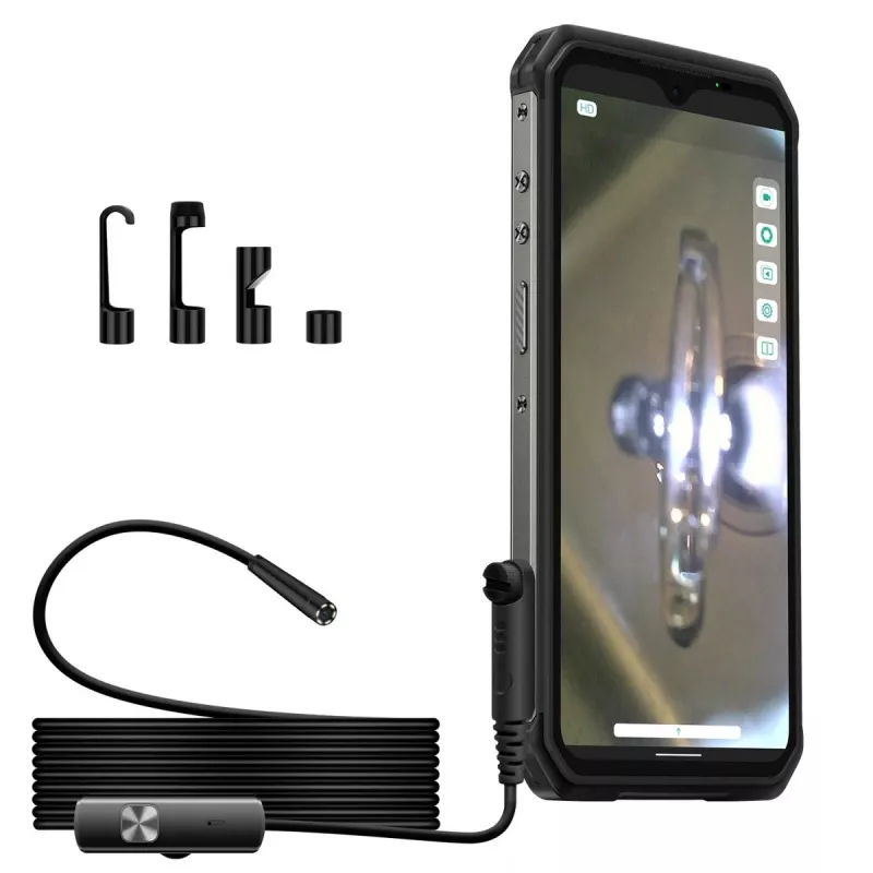 Ulefone uSmart UF-EC endoskooppikamera älypuhelimille, musta