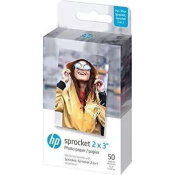 Valokuvapaperi HP Sprocket SB6357 5 x 7,6 cm 50 arkkia
