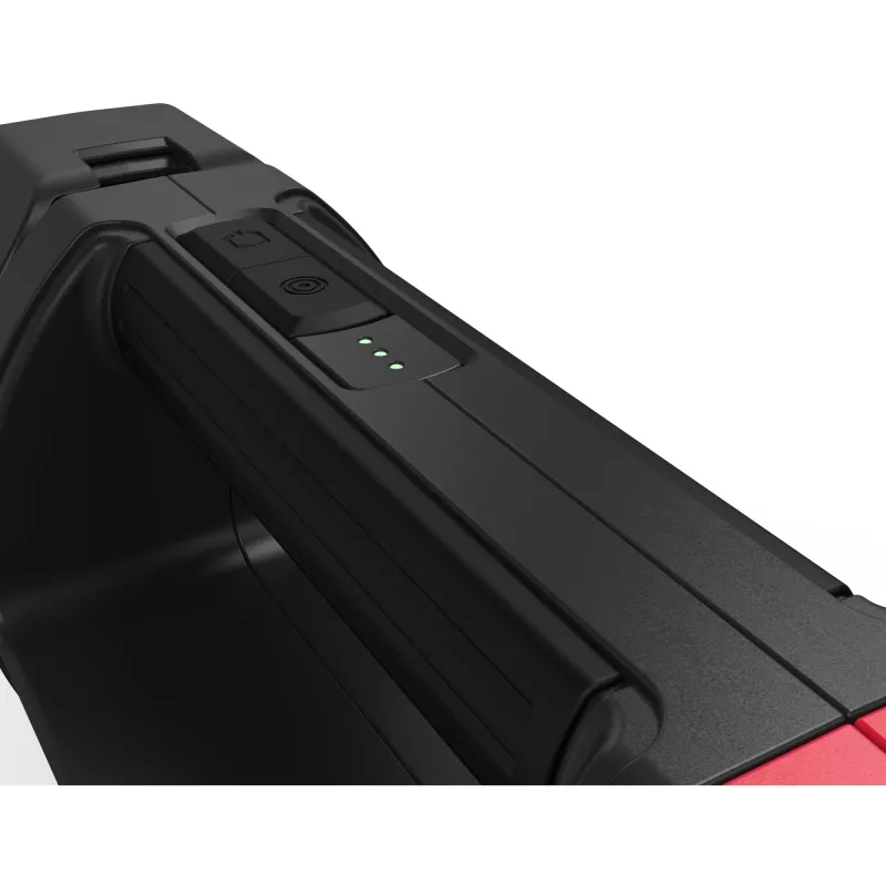 Ansmann HS20R Pro 1600-0223 LED-kohdevalaisin käsikäyttöön 20 W, IP20, 3 lamppua, musta/punainen