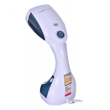 Käsikäyttöinen höyrysilittäjä CLATRONIC DB 3717 — 1100 W, 200 ml säiliö, ~20 g/min höyry, keraaminen pohja