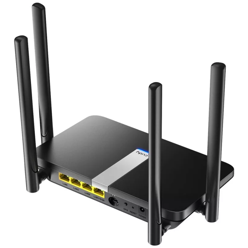 Cudy LT500 WLAN-reititin Fast Ethernet dual-band (2,4 GHz / 5 GHz) 4G musta