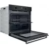 INDESIT-uuni | IO K55C B | 71 L | sähkö | katalyyttinen | elektroninen | korkeus 59,5 cm | leveys 59,5 cm | musta