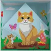 Maalaussarja Ravensburger CreArt Do it together — kissamalli, yhteinen maalaussarja