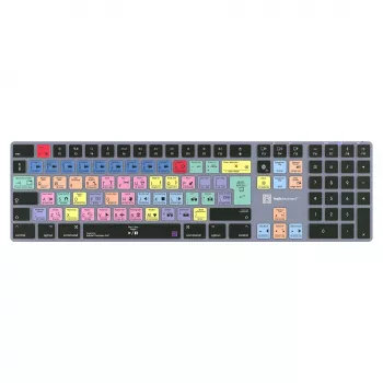 LogicKeyboard Titan DE Mac-näppäimistö Adobe Premiere Pro CC:lle — saksalainen näppäinasettelu