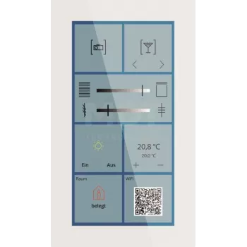 MDT KNX lasi Touch Smart Plus 6 tuuman BE-GTSP6TW.01S (BE-GTSP6TW.01S)