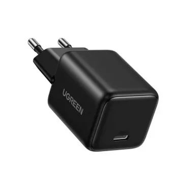 UGREEN X512 20W GAN 1X USB-C verkkolaturi - musta