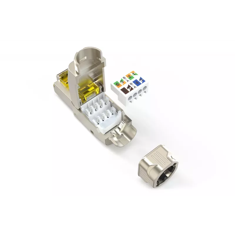 Digitus CAT 6A kenttäliitin DN-93638 AWG 22-27 tukee jopa 4PPoE