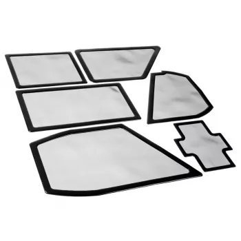 Pölysuodatin DEMCiflex 0476 NZXT Phantom 530:lle, musta, 6 kpl:n pakkaus