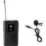 Lavalier-mikrofoni Omnitronic UHF-E sarja 828,6 MHz, ansteckmikrofon, pallokapseli