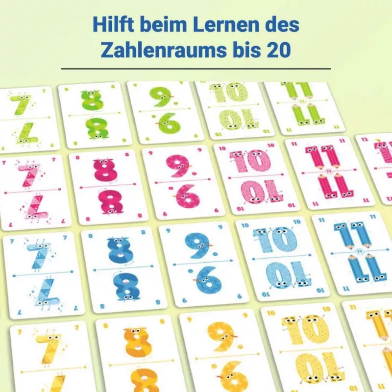 Elfer raus Junior, korttipeli