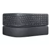 Logitech ERGO K860 - näppäimistö - langaton - 2,4 GHz, Bluetooth 5.0 - QWERTY - GB - grafiitti
