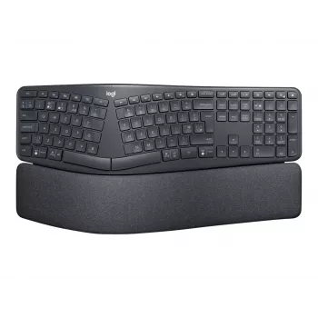 Logitech ERGO K860 - näppäimistö - langaton - 2,4 GHz, Bluetooth 5.0 - QWERTY - GB - grafiitti