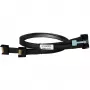 Asemadapteri ICY BOX MB413L-B – MCIO 8i SFF-TA-1016 - 2× MCIO 4i SFF-TA-1016