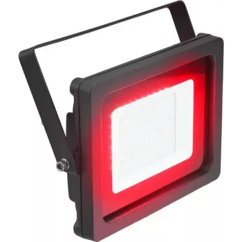LED-valonheitin EUROLITE FL-30 SMD punainen IP-suojattu — kompakti punainen LED-työ-/laitosvalaisin