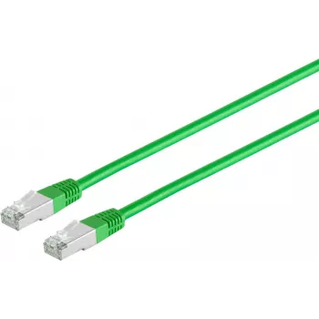 S/CONN 5 m RJ45-verkkokaapeli vihreä Cat6 S/FTP