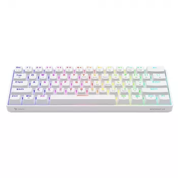 Mekaaninen näppäimistö Whiteout X2, Blue Outemu, Hot Swap Savio Savgk-white