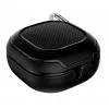 Tech-Protect Rough Carbon suojakuori Samsung Galaxy Buds 2 Pro/2/Live/Pro -latauskoteloon, musta