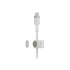 Belkin BOOST CHARGE - Lightning-kaapeli - 24-pin USB-C uros - Lightning uros - 2 m - valkoinen - Apple iPad/iPhone/iPod (Lightning)