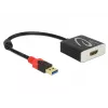 Videokaapeli-adapteri DeLOCK 62736 USB Type-A - HDMI 0,2 m musta