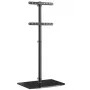TV-sarjan tarvike lattiäteline /30-60/musta TS5065-B Onkron