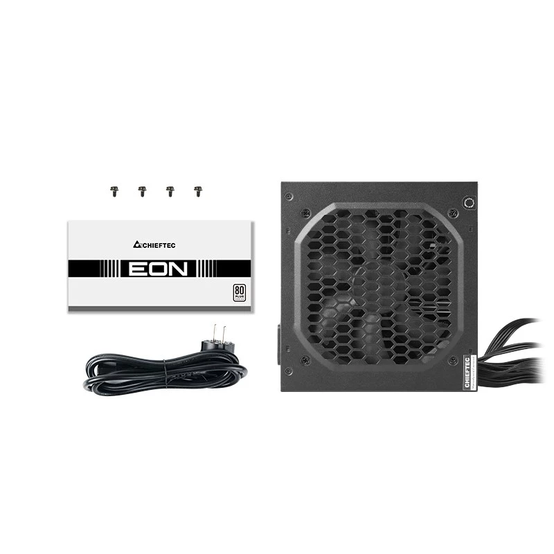 Chieftec EON virtalähde 600 W 20+4-pin ATX ATX musta