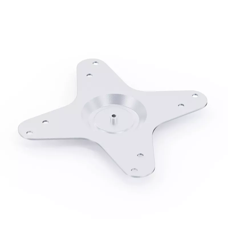 Sovitinlevy WANBO KATTOTELINEEN LISÄVARUSTE alumiini hopea 170x170mm