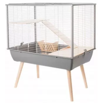 ZOLUX Neo Muki H58 harmaa - häkki jyrsijöille