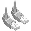 Verkkokaapeli DeLOCK 83513 RJ-45 Cat6a 0,5 m harmaa