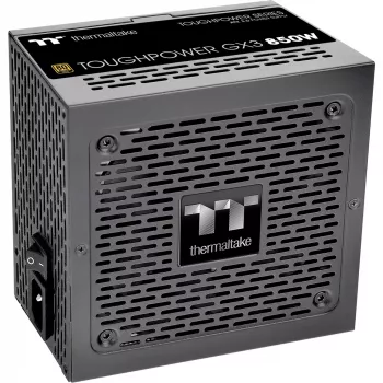 Thermaltake ToughPower GX3 - virtalähde (sisäinen) - ATX12V 3.0 - EPS12V - 80 PLUS Gold - AC 100-240 V - 850 wattia - musta (PS-TPD-0850NNFAGE-3)