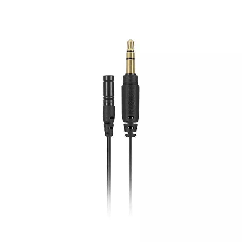 RØDE LAVALIER GO - mikrofoni musta, valkoinen nappimikrofoni