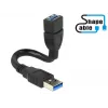 USB-kaapeli DeLOCK 0,15 m 2xUSB3.0-A