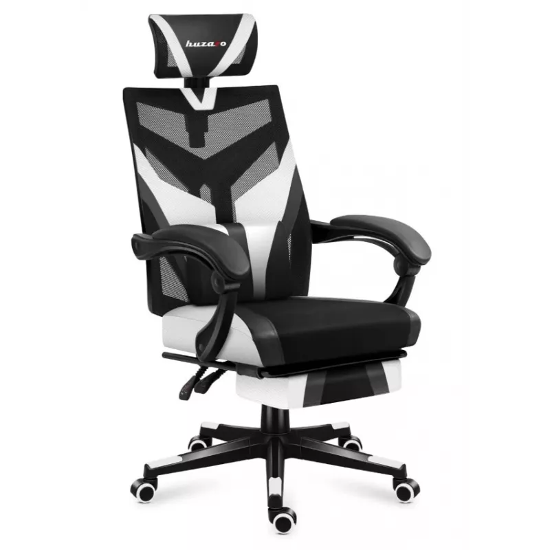 Huzaro Combat 5.0 valkoinen pelituoli