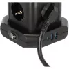Pistorasiatorni Brennenstuhl 1153560010 — 8 pistorasiaa, 2×USB-A, 1×USB-C, musta