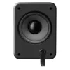 Defender V12 65212 2.1 -tietokonekaiuttimet, 11 W, 5 W subwoofer, USB-virta, LED-taustavalo, musta, 115 x 130 x 223 mm