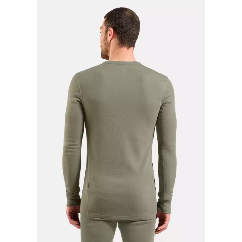 ODLO BL TOP pyöreä pääntie l/s ACTIVE WARM pitkähihainen lämpöalusvaate, koko M, harmaa