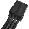 SilverStone SST-PP07-PCIB jatkokaapeli PCIe 8-pin – PCIe 6+2-pin, 25 cm, musta