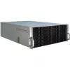 Palvelinkotelo Inter-Tech 4U-4424 rack musta, hopea