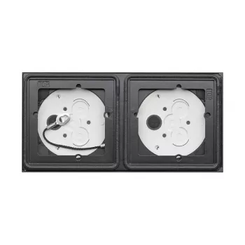 Pintarasian kotelo GIRA 5502910 ovipuhelinjärjestelmille, antrasiitti, 213×25,4×106,5 mm